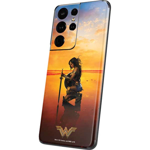 DC Comics Wonder Woman Character Movie Poster Galaxy S21 Ultra 5G Skin